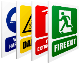 Printable Sybolic Safety signs